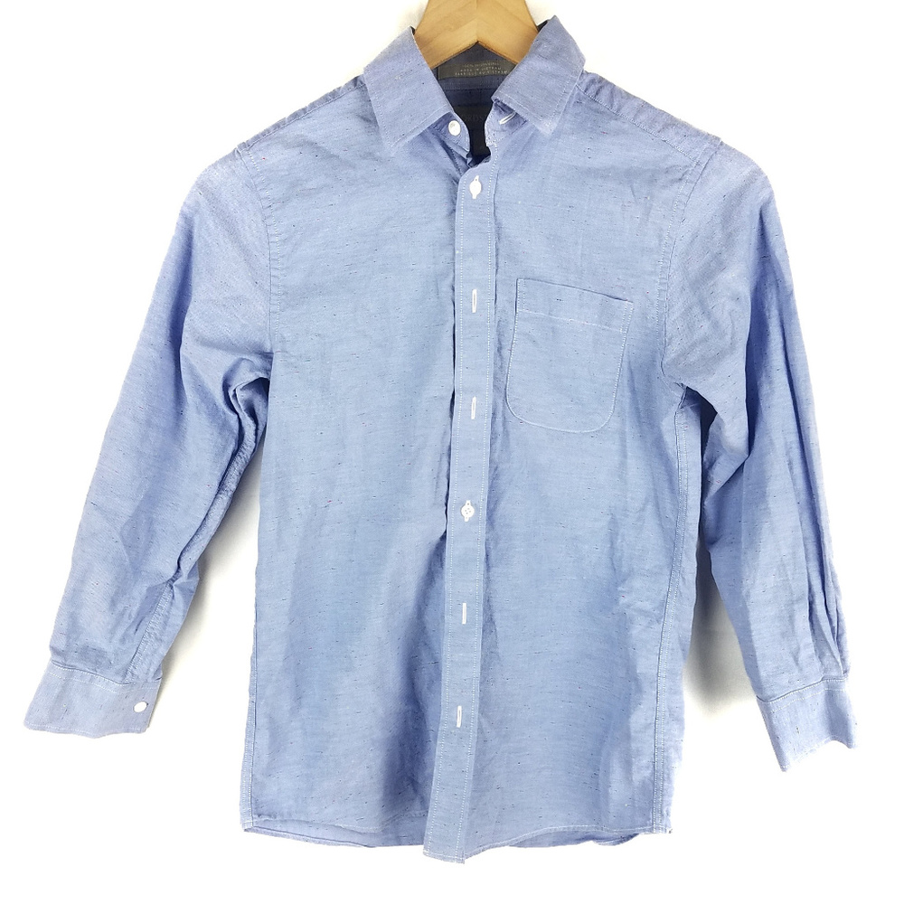 Nordstrom Blue Button up Sz 10